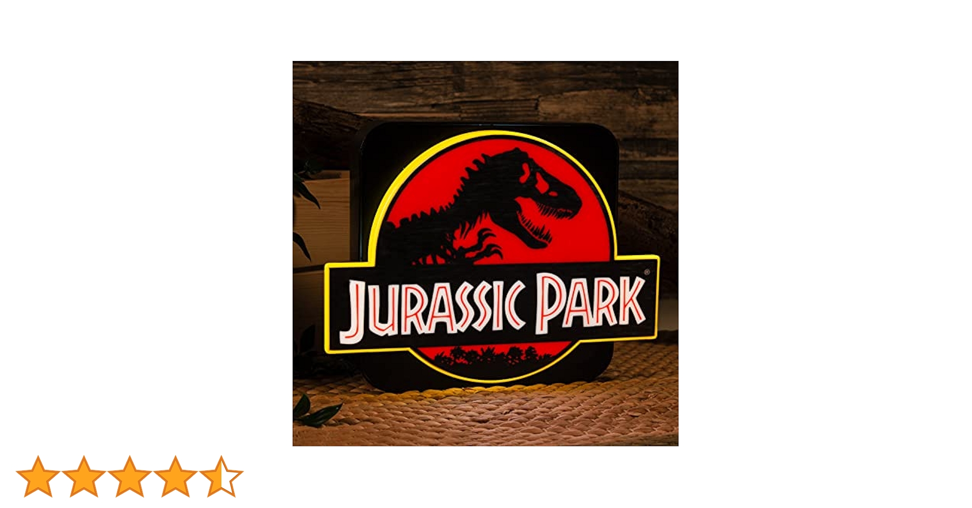 美品ナムスカル ジュラシック・パーク 3Dロゴランプ ライトアップ ナムスカル・ジュラシックパーク/3Dロゴランプ | スタチュー